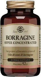 Solgar Borage Super Concentrate Pearls, травяная добавка
