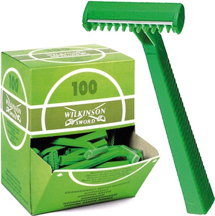 Одноразовые больничные бритвы Wilkinson