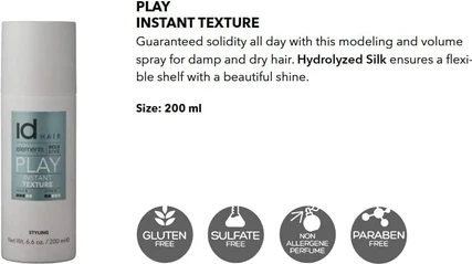 Instant Texture Idhair
