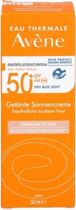 Тонирующий крем Avène Sol SPF 50+"