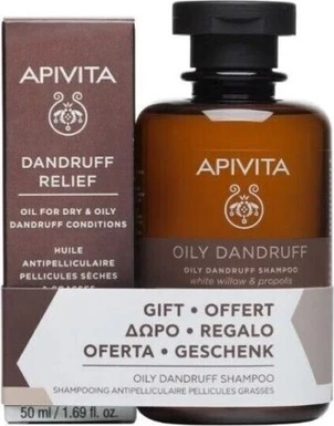 Масло Apivita против сухости и перхоти