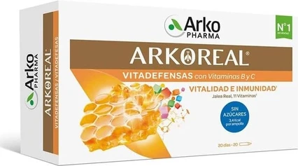 Arkopharma Arkoreal Витаминизированное Маточное Молочко без сахара, ампулы