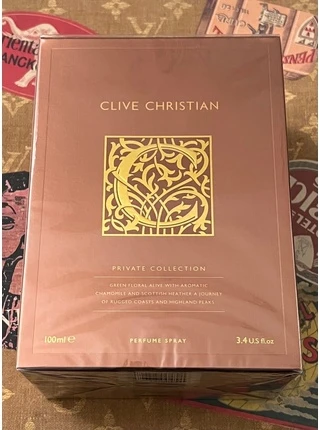 Perfume Clive Christian C Private Collection Green Floral Pattern