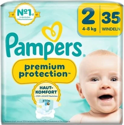 Подгузники Pampers Premium Protection