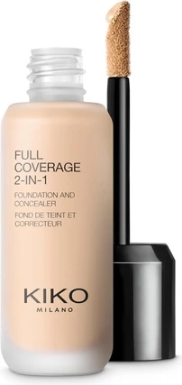 Тональная основа 2 в 1 и консилер Full Coverage Kiko Milano