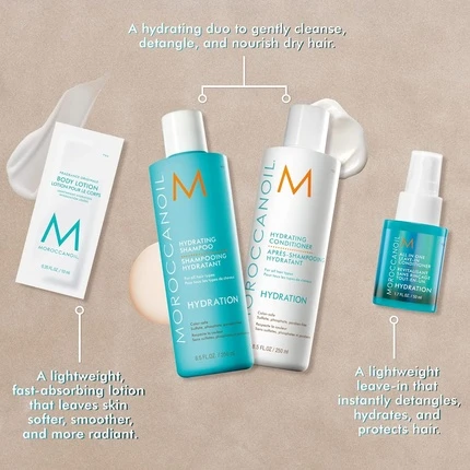 Набор для ухода за волосами Moroccanoil Hydration