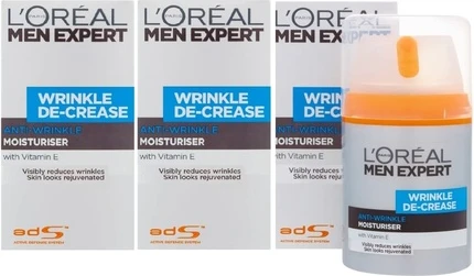 Увлажняющий крем L'Oréal Men Expert Wrinkle De-Crease против морщин