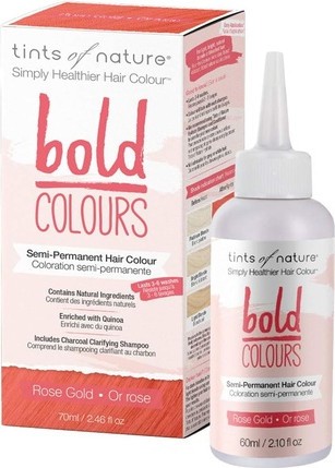 Стойкая краска для волос Tints Of Nature Bold Colour Rose Gold