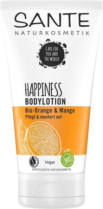 Крем для тела Sante Naturkosmetik Happiness Апельсин и Манго