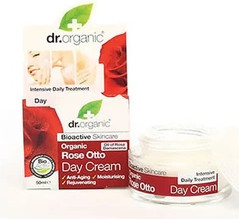 Dr Organic Крем с розой Дамасцена