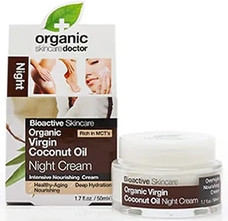 Ночной крем Dr Organic Virgin Coconut Oil