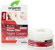 Ночной крем Dr Organic Rose Otto