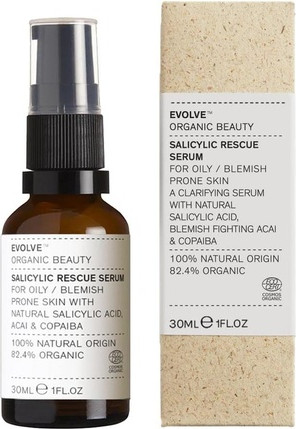 Evolve Organic Beauty Сыворотка с салициловой кислотой Natural Salicylic Rescue Serum