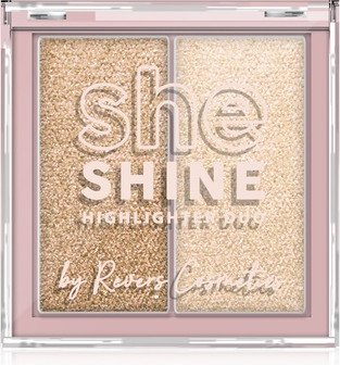 Хайлайтер Revers Duo Face Highlighter She Shine 4 Heat Haze