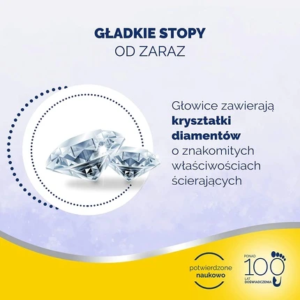 Насадки для педикюра Scholl Diamond, 2 шт.