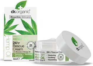 Успокаивающий крем Dr Organic с конопляным маслом