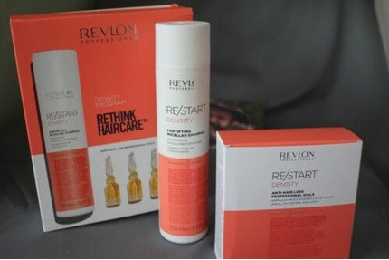 Шампунь и ампулы Revlon Restart Anti-Hairloss