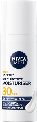 Увлажняющее средство Nivea Sensitive Daily Protect Spf30