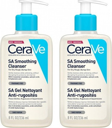 Очищающий гель CeraVe SA против шероховатости