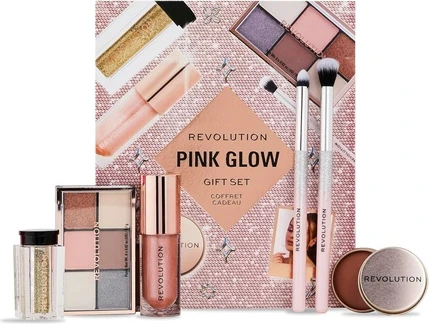 Подарочный набор косметики Revolution Pink Glow Get The Look