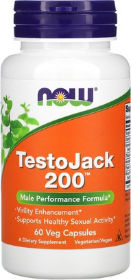 TestoJack 200 Extra Strength Now Foods