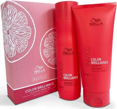 Шампунь и кондиционер Wella Invigo Color Brilliance Duo