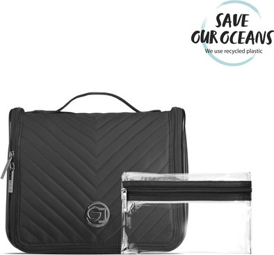 Косметичка Gillian Jones Organizer Cosmetic Bag With Hangup Function Black