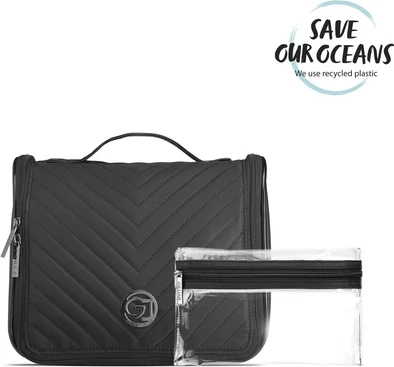 Косметичка Gillian Jones Organizer Cosmetic Bag With Hangup Function Black