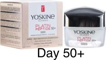 Дневной крем Yoskine Classic Platin Peptide 50+