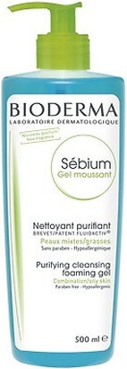 Очищающий гель Bioderma Sebium Moussant