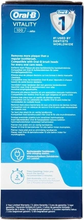 Электрическая зубная щетка Oral-B Vitality Cross Action Розовая