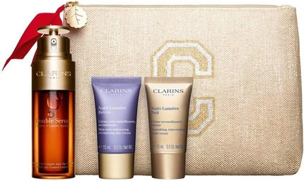 Набор Clarins Double Serum и Nutri-Lumière