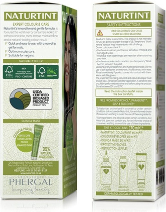 Стойкая краска для волос Naturtint Золотистый каштан