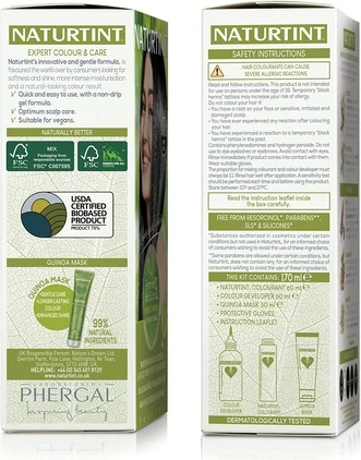 Стойкая краска для волос Naturtint Золотистый каштан
