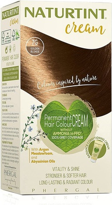 Стойкая крем-краска Naturtint 7G Золотистый блонд
