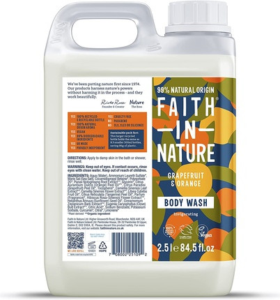 Гель для душа Faith In Nature Grapefruit
