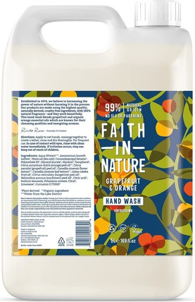 Мыло для рук Faith In Nature Грейпфрут и Апельсин