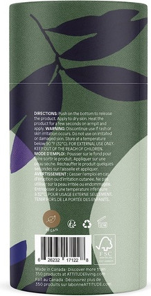 Дезодорант Attitude Herbal Musk