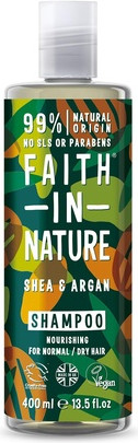 Шампунь Faith In Nature с маслом ши и арганы