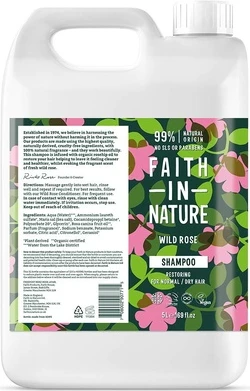 Шампунь "Дикая роза" Faith In Nature