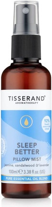 Спрей для подушки Tisserand Sleep Better с эфирными маслами лаванды, жасмина и сандала