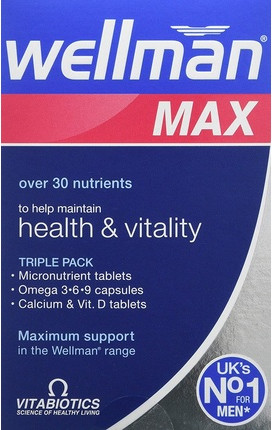 Таблетки/Капсулы Vitabiotics Wellman Max