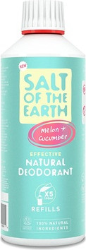 Натуральный спрей-рефилл для дезодоранта Salt Of The Earth Дыня и Огурец