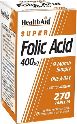 Фолиевая кислота таблетки Health Aid
