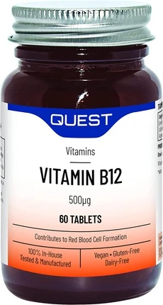 Quest Vitamin B12 Vegan 60 таблеток