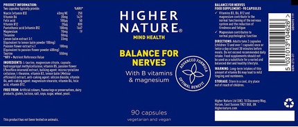 Капсулы Higher Nature Balance for Nerves