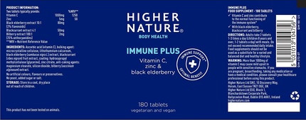 Капсулы Higher Nature Immune+ 
