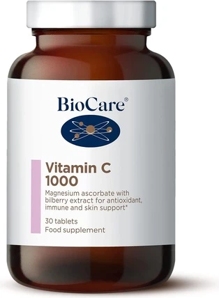 Таблетки Biocare Витамин C 1000 с экстрактом черники