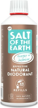 Натуральный дезодорант-спрей Salt Of The Earth, сменный блок Имбирь и Жасмин