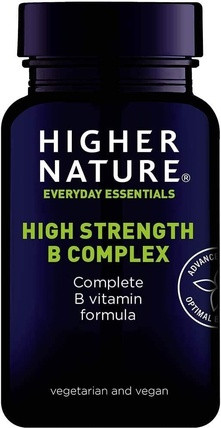 Капсулы Высокоэффективного Витамина B Комплекс Higher Nature